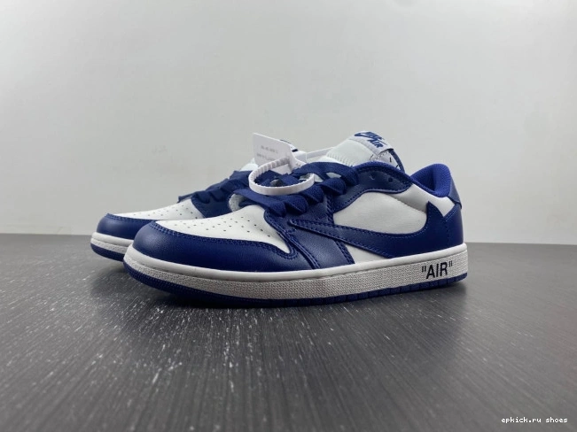 Rep SCOTT DM7890-101 OFF-WHITE JORDAN CUSTOM X TRAVIS AIR X 1 0714